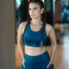 Momentum Shift Teal Sports Bra