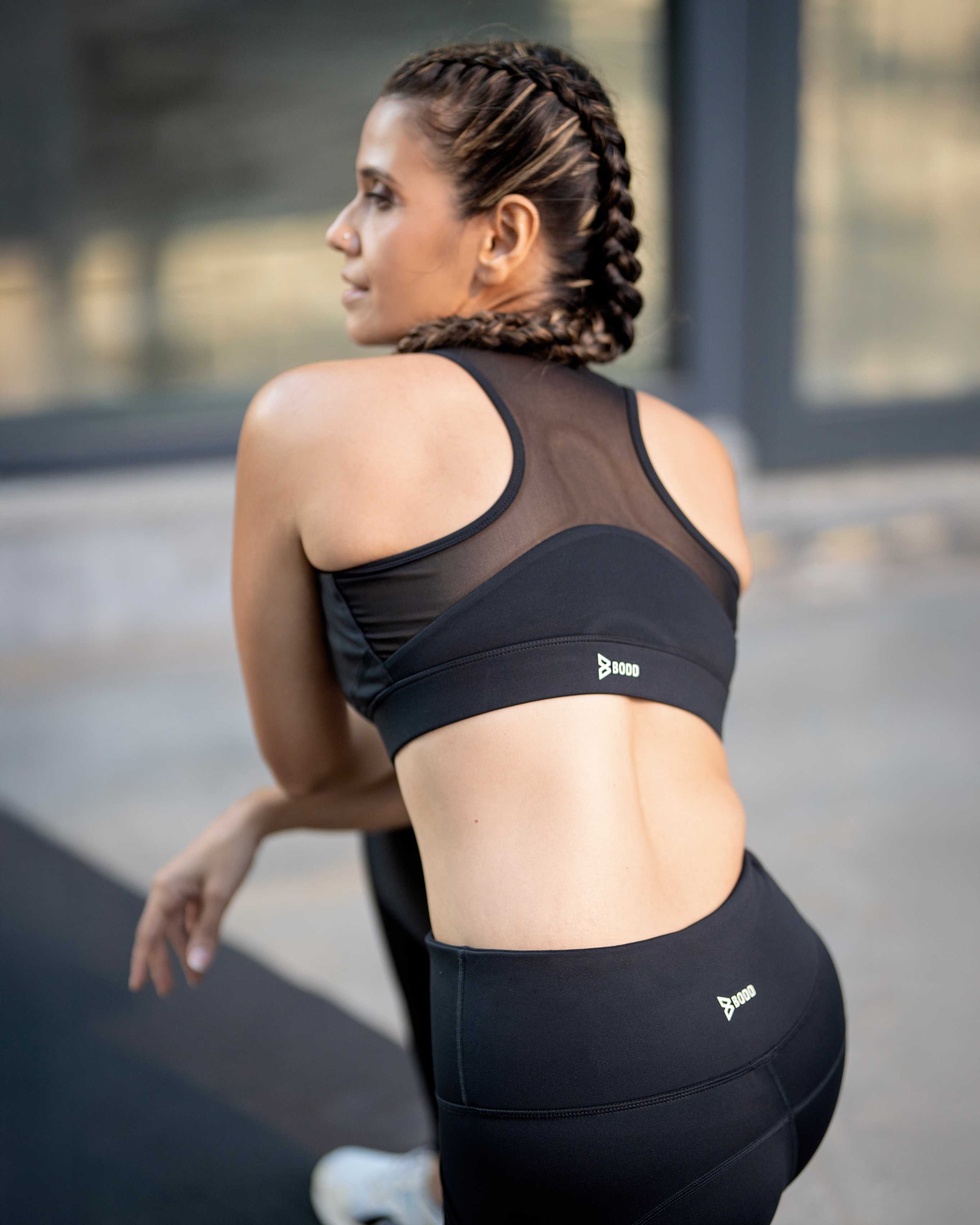 Pinnacle Performance Black Sports Bra