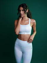 White Holo Leggings BODD ACTIVE