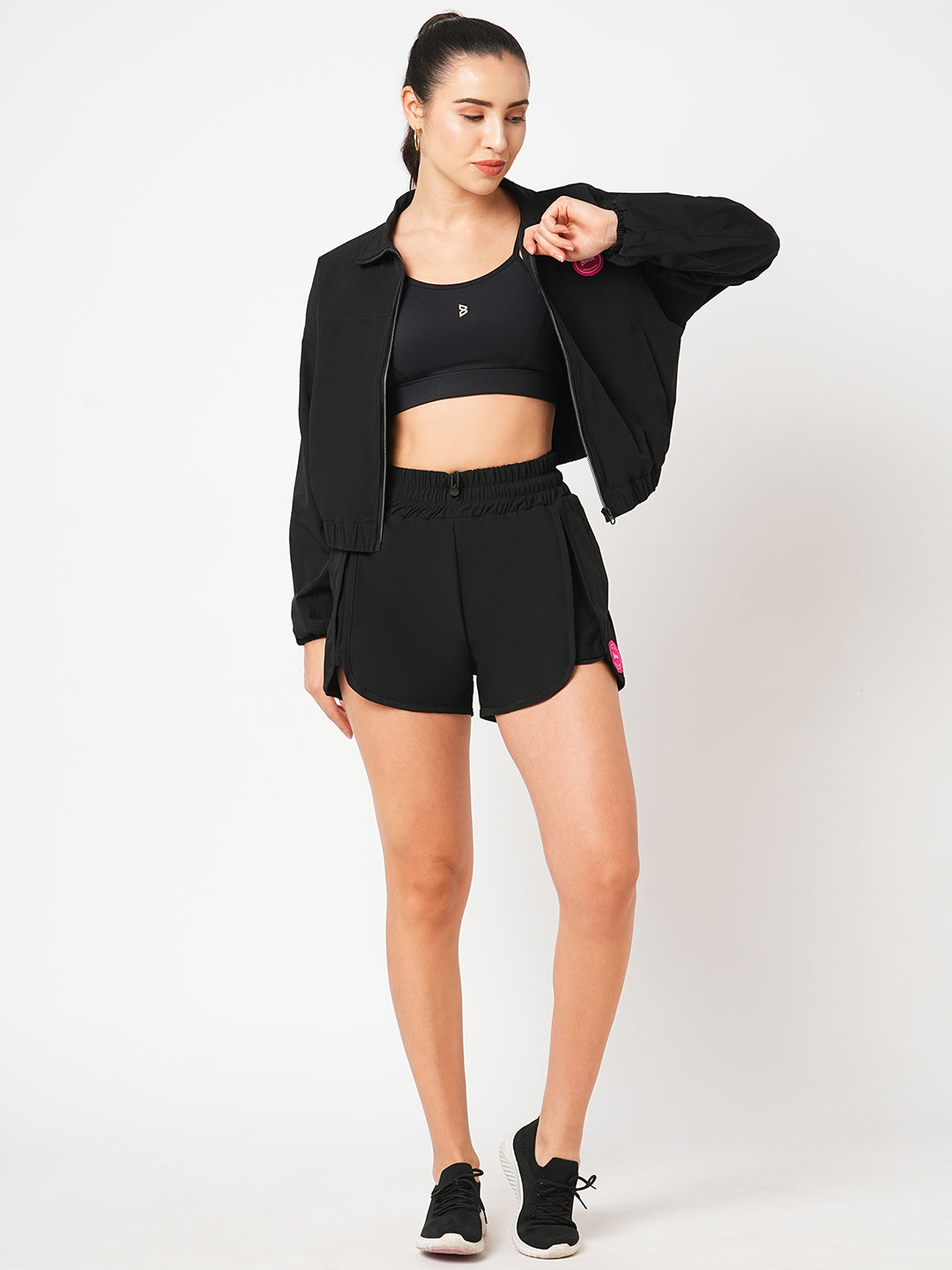 The OG Black Cropped Jacket BODD ACTIVE