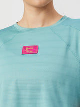 Aqua Oversized Tee
