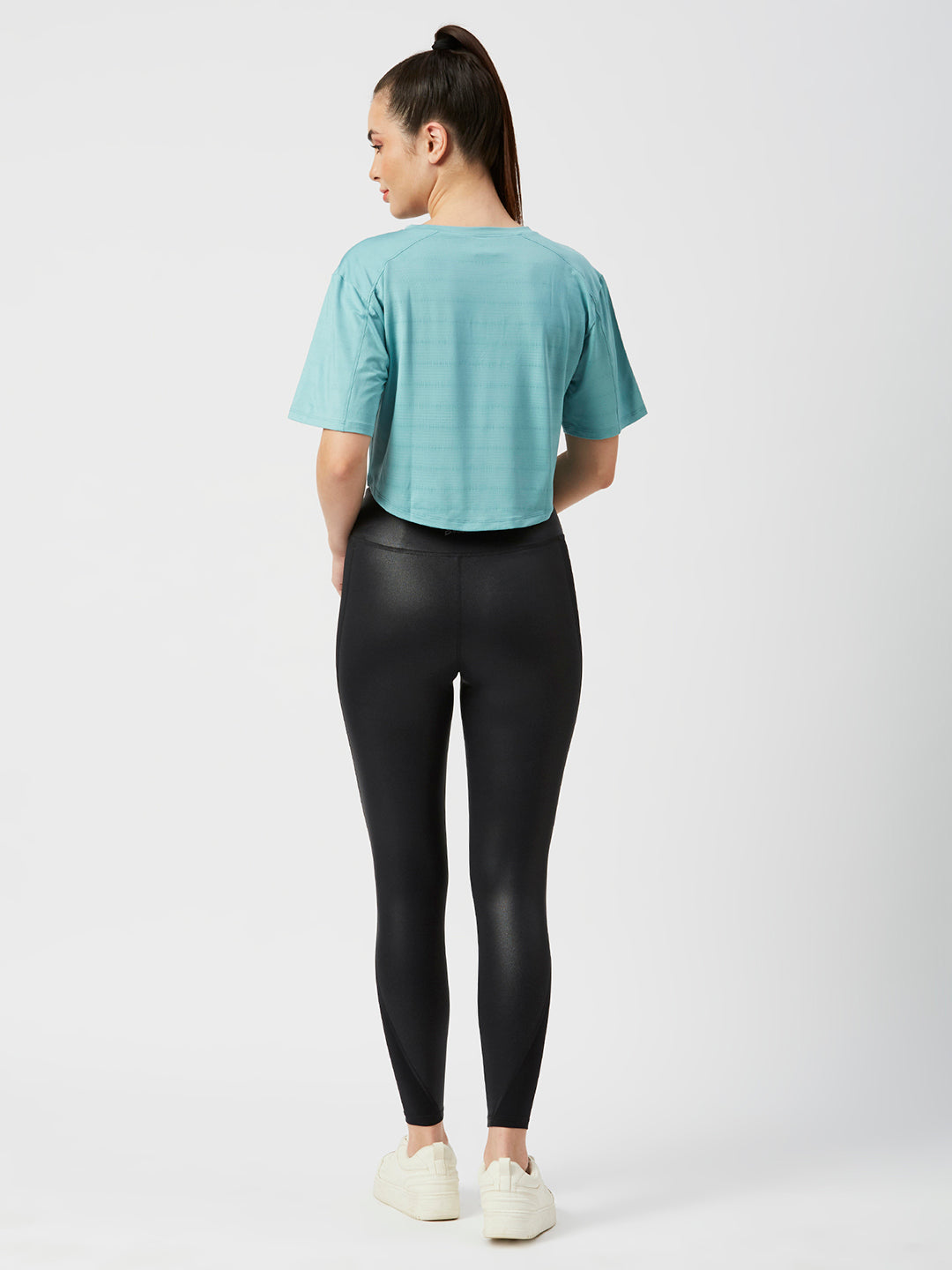 Aqua Oversized Tee