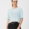 Beachy Blue Mesh Tee