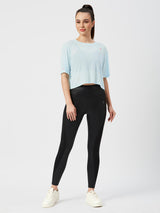 Beachy Blue Mesh Tee